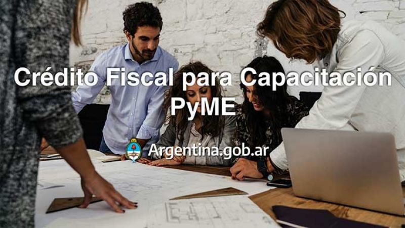Lanzamiento del programa Crédito Fiscal para Capacitación