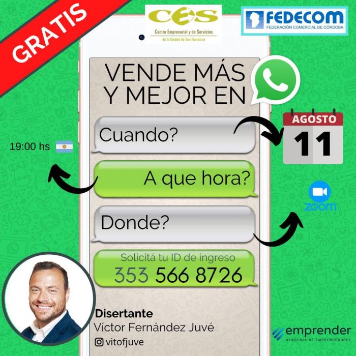 ¡Atención!   Capacitación gratuita sobre 
