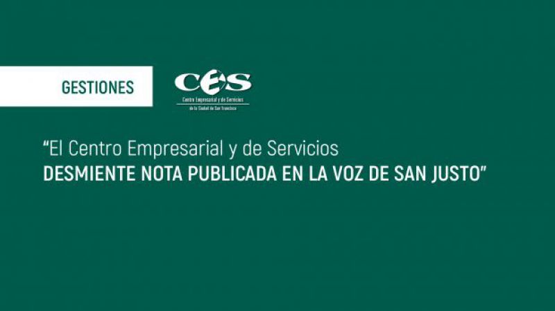 DESMENTIMOS Dichos vertidos por La Voz de San Justo