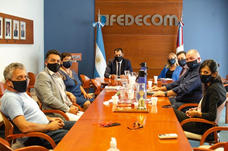 Fedecom se reunió con parte del directorio del ERSeP