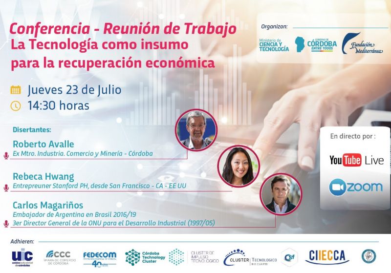 Conferencia: La Tecnología como insumo para la recuperación económica
