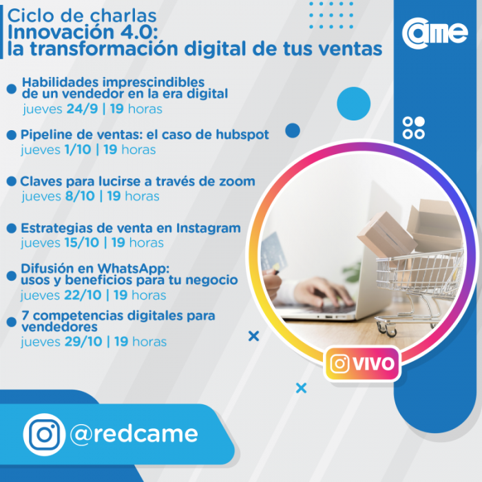 Ciclo de charlas en vivo por Instagram 