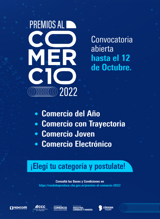 Invitación Premios al Comercio 2022
