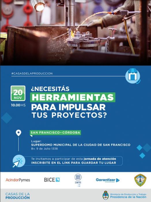 Vení a la jornada de atención a PyMEs