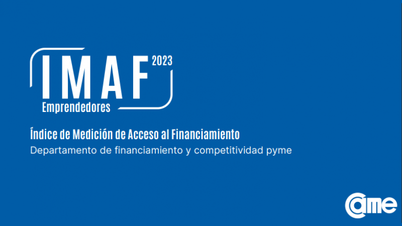 Las pymes necesitan financiamiento para poder invertir