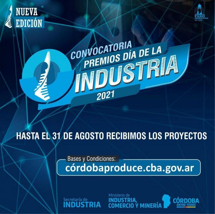Se abrió la convocatoria para los Premios de la Industria 2021