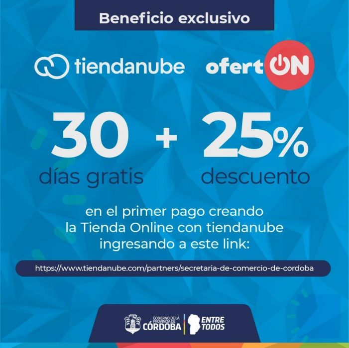 Beneficios y descuentos de Tienda Nube para los comerciantes cordobeses que no cuenten con canal de e-commerce 