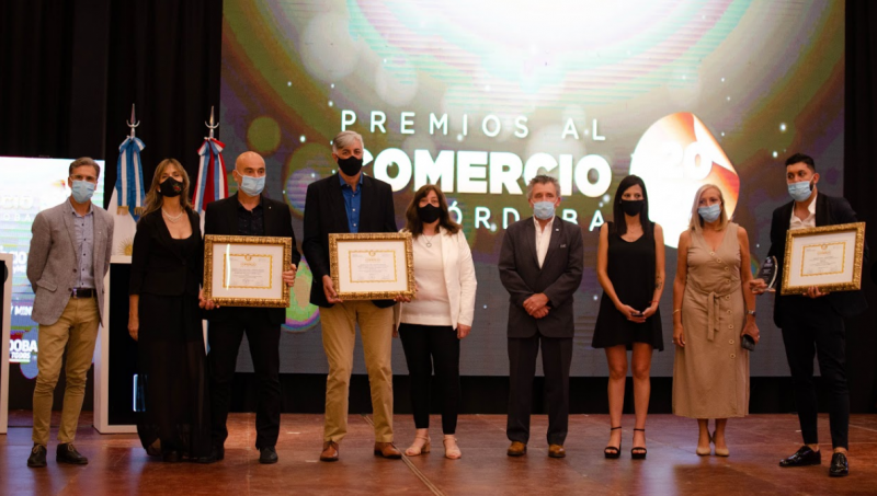El Gobierno de Córdoba entregó los Premios al Comercio 2020
